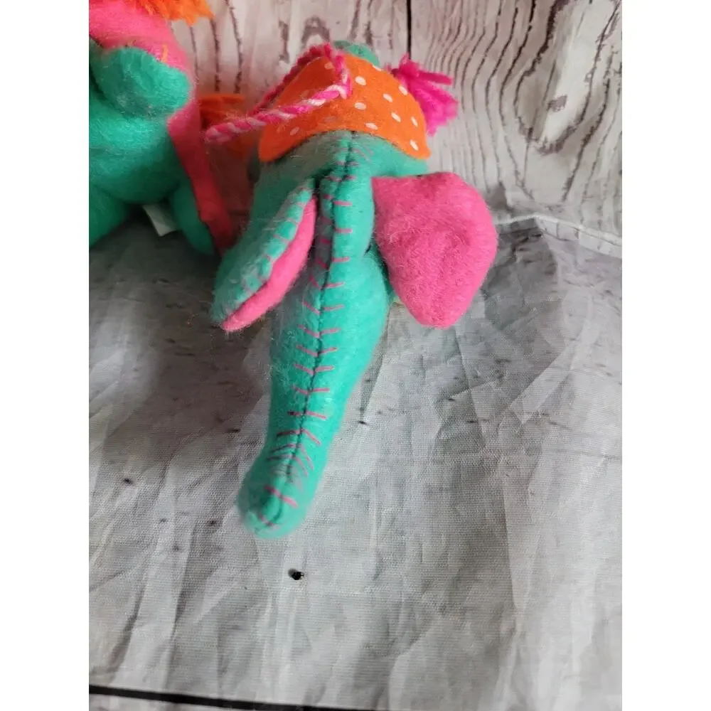 Target Felt lion And Elephant Christmas ornament